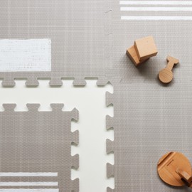 Little Landings Baby Play Mats for Floor - Nira (4x6ft) - Premium EVA Foam Play Mat for Babies & Toddlers - Perfect for Tummy Time, Crawling, Playroom - Stylish & Comfortable Kids Play Mat