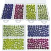 Woohome Miniature Colourful Flower Cluster, Multi Sizes Static Grass Tuft