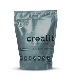 Creatina monohidratada + electrolitos + extracto de cereza Alta pureza 25 porciones sabor cereza Crealit Good Express