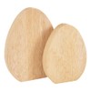 VBS Wooden Eggs "Flat"