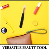 Yardwe Cepillo de pestañas negro, 10 herramientas para limpieza facial