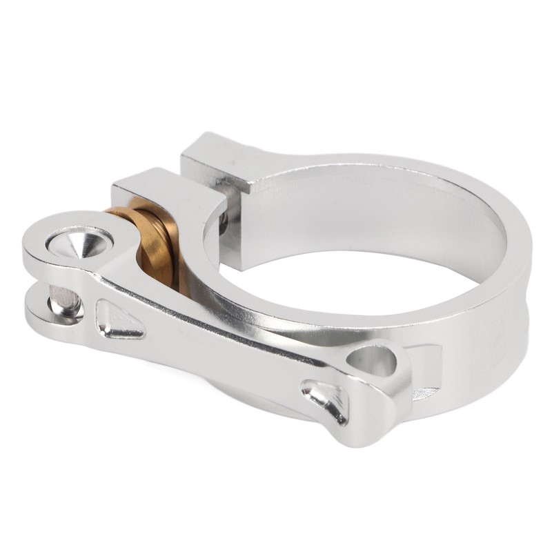41mm Bike Seat Post Clamp CNC Aluminium Alloy Bicycle Quick