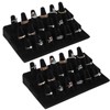 mekueeex 2PCS Velvet Ring Display Stand, 18 Holders Ring Display