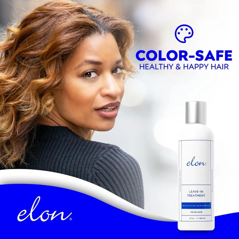 Leave In Treatment Elon, 6.7 Oz, Para Mujeres Con Cabello