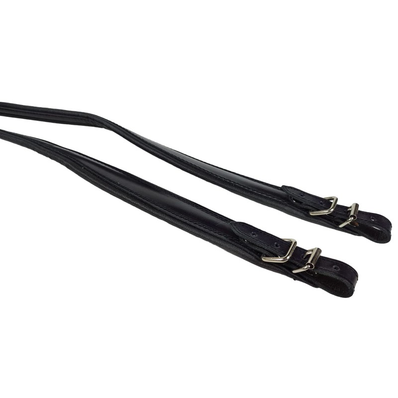 Accordion Straps Leather 60-120 Bass Black, black