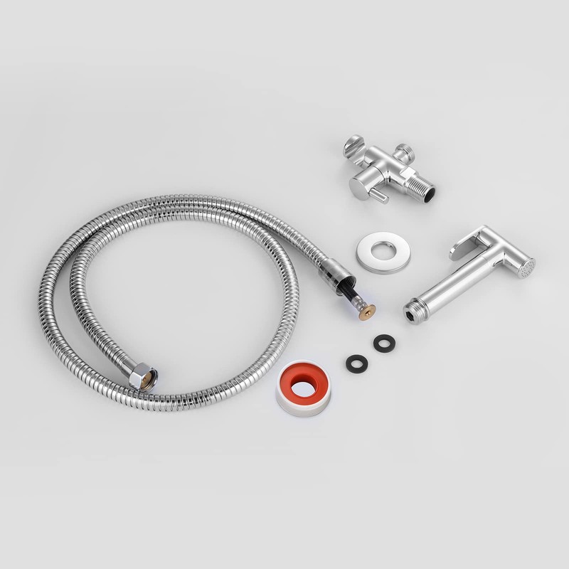 Ibergrif - Unterputz WC-Bidet Handbrause Set mit Douche und Halter,