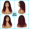 A ANYTIME Qiyu 18" Short Knotless Box Braided Wigs for