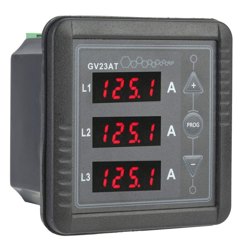 GV23AT Generator Three Phase AC Ammeter Tester Digital Display AC
