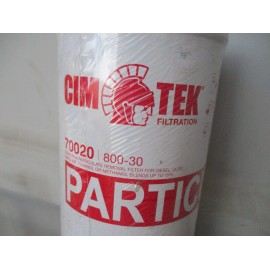 CIM-TEK 70020 MICRON 30 GASOLINE ETHANOL DIESEL FILTER 800-30