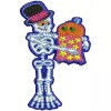 ThreadArt Embroidery Design Set - Crazy Skeletons(1) - 10 Designs