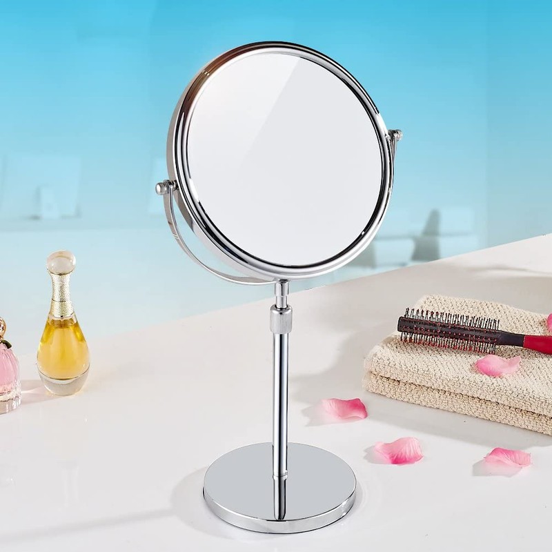 Nicesail 19 Inch Tall Makeup Mirror with 10X Magnification, Make