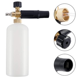 INNOLITES Adjustable Foam Cannon Snow Lance Nozzle Soap Compatible with Karcher K-series Pressure Washer Gun K2 K3 K4 K5 K6 K7