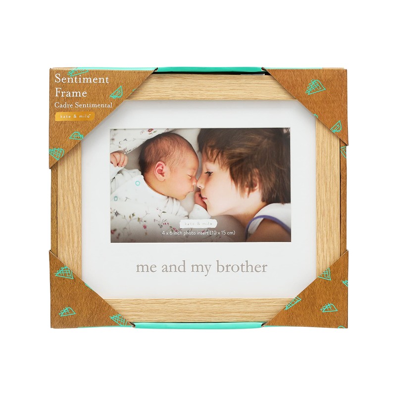 Kate & Milo Me & My Brother Frame, Sibling Keepsake