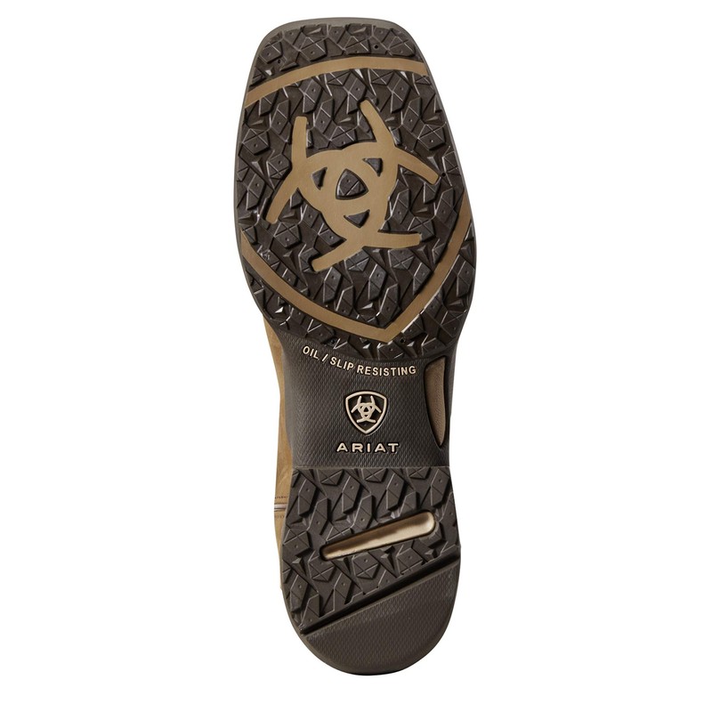 Ariat Womens Anthem Waterproof Western Boot Distressed Brown 5.5