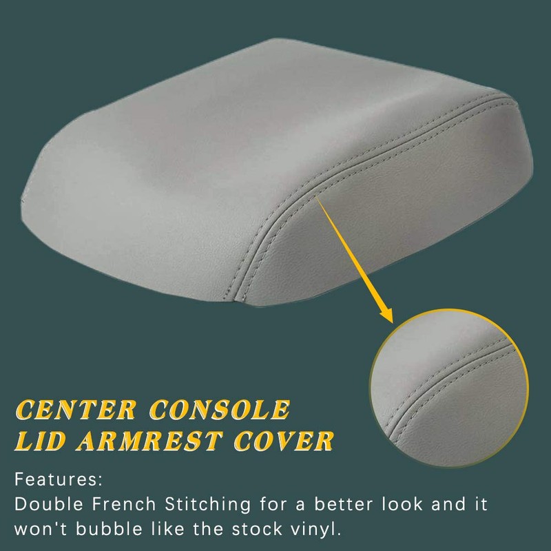 A ABIGAIL Center Console Armrest Cover Compatible with 2009 2010