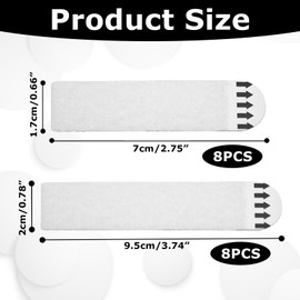 32 Pcs Heavy Duty Picture Hanging Strips,Sticky Picture Hangers for Walls,Hanging Pictures Without Nail,Refill Adhesive Poster Strips,for Frames and Posters Mounting(White)