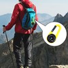 Pack of 6 Compass with Carabiner Hook Compass Key Ring
