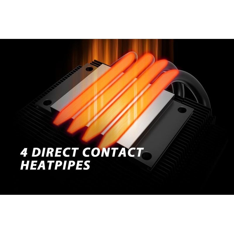 ID-COOLING IS-40X V3 45mm Height Low Profile CPU Cooler 4