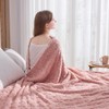 NEWCOSPLAY Super Soft Twin Blanket Dusty Pink Love Premium Silky
