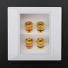 fivekim Wall Socket Audio Video Panel Speaker Junction Box Power