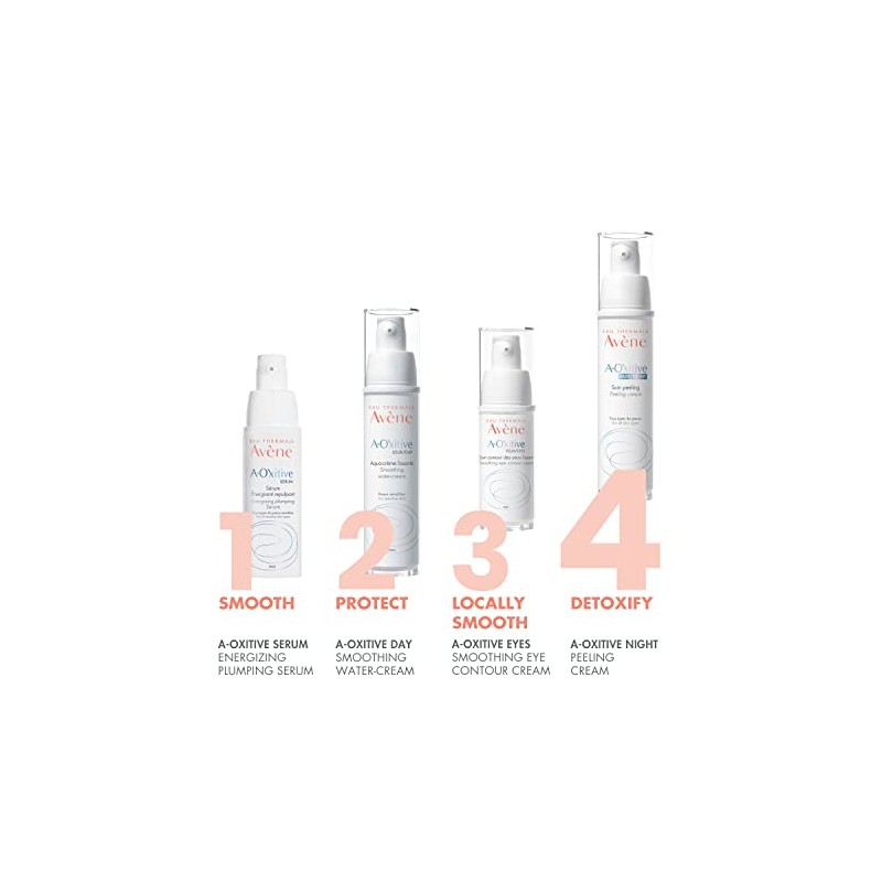 Avène A-Oxitive, Crema de Noche Efecto Peeling, Vitamina C