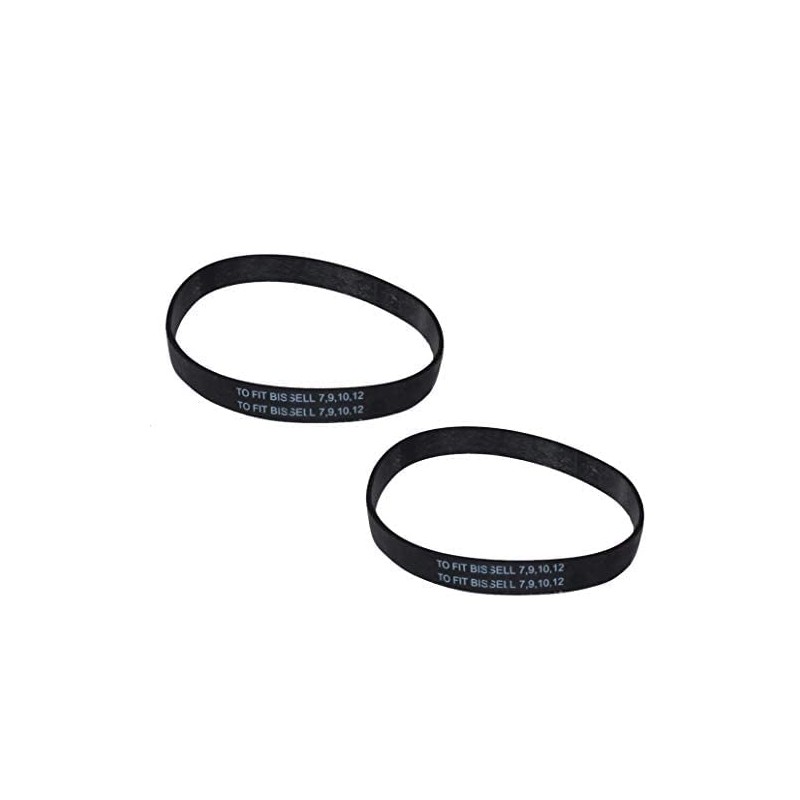 2 BISSELL ORIGINAL BELTS TO FIT 7, 9, 10, 12,14,16