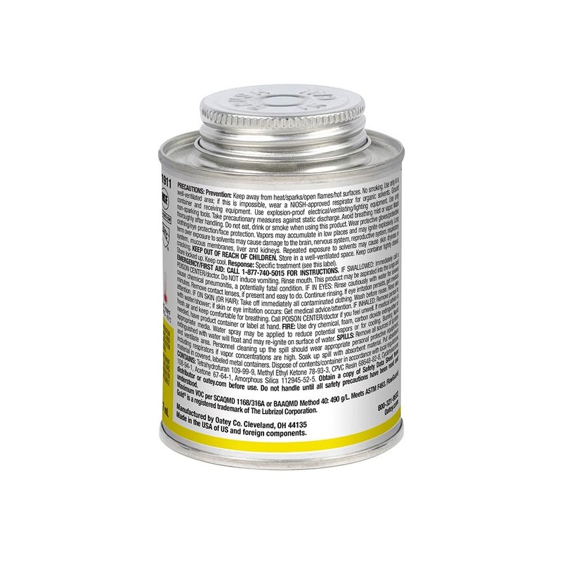 Oatey 31911 8 oz. CPVC All Weather Flowguard Gold 1-Step