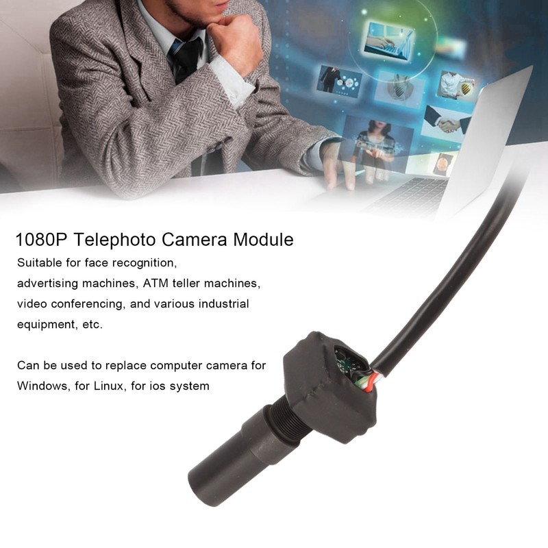 1080P Telephoto Camera Module Color Black White Images Camera Lens