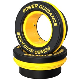 POWER GUIDANCE 2 inch Barbell Clamps Barbell Collars, Quick Release Weight Olympic Barbell Clips for Bars, Non-Slip Olympic Barbell Clamps for Workout (yellow)