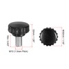 sourcing map 2pcs Knurled Clamping Knobs M10 x 16mm Metric