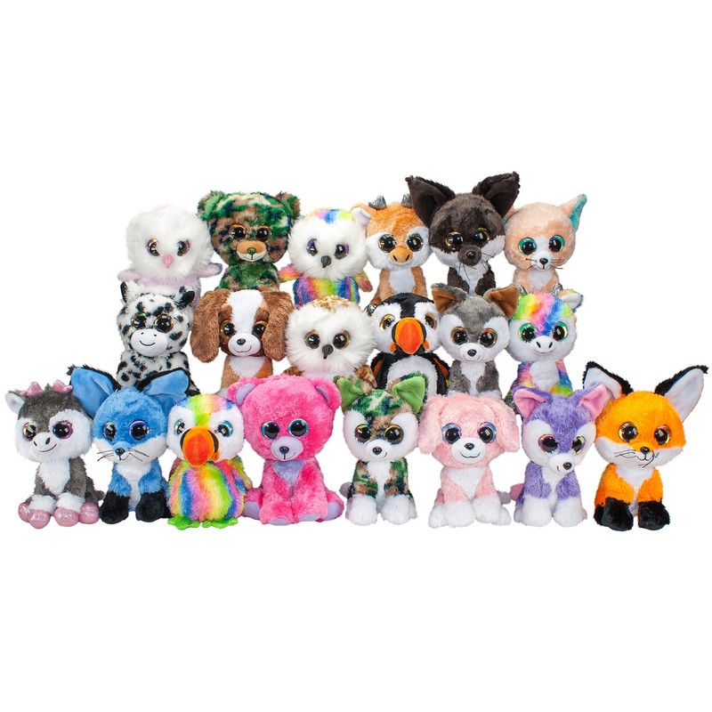 LUMO STARS 54978 Pluche, Multiclore, 15 cm