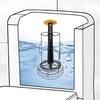 Canister Repair Kit Compatible with Kohler GP1229656, for Single Flush