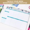 bloomdailyplanners bloom daily planners Planning Pad 8.5x11 Horizontal Weekly Planner