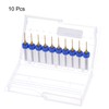 QUARKZMAN PCB Drill Bits 1/8 Inch Shank 1 mm Titanium