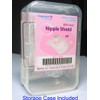 Maymom Nipple Shield (Small/Extra Small), 4pc in Reuseable Storage Case