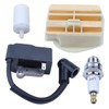 Mtanlo Ignition Coil Air Fuel Filter For Husqvarna 445 450
