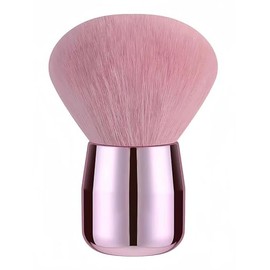 Nail Dust Brush, Fluffy Brush for Nail Dust, Soft Dust Brush for Acrylic Nails, Durable Kabuki Cleaner Brush for Makeup - Pink