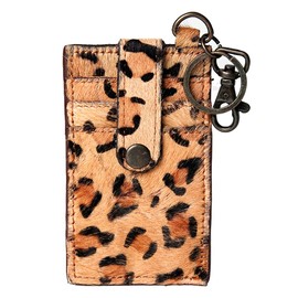 American Darling Card Holder Hair on Genuine Leather | Business Credit