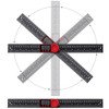 Bestgle Protractor Digital Angle Ruler 2-in-1 Ruler Angle Measurement 360°