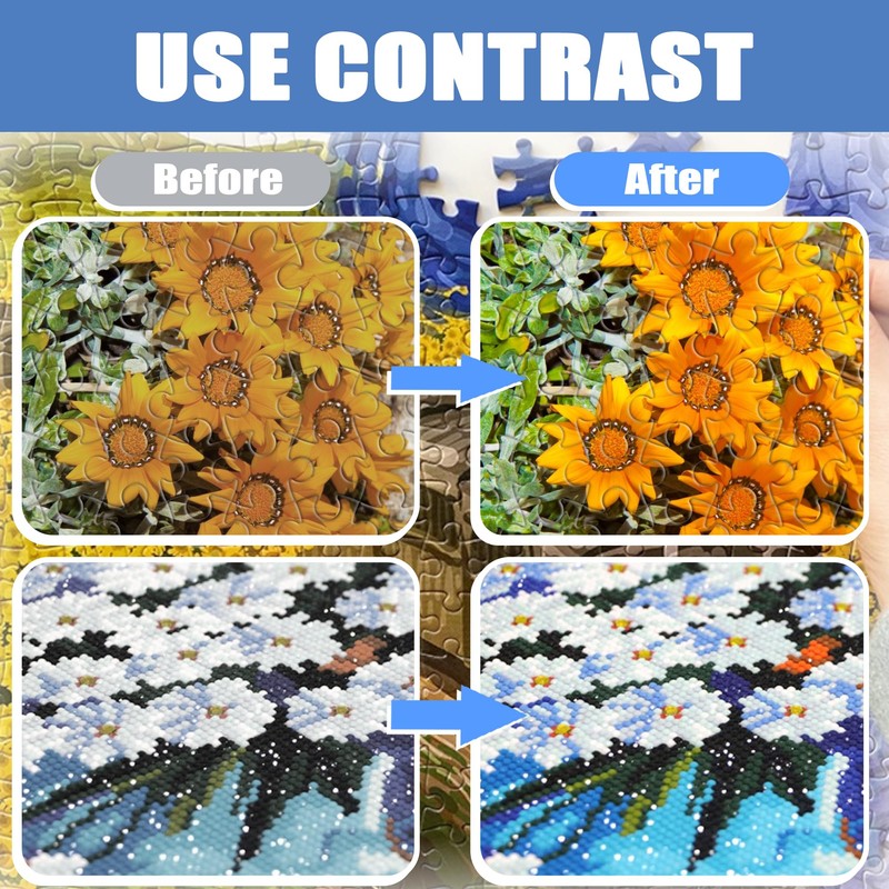 OOTDART 2-in-1 Varnish Puzzle Glue, 250ml Clear Gloss Glue for