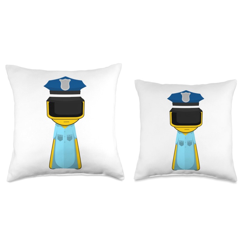 Garnold Sprunky Rejoyed | Simon Funbot Jevin Raddy Throw Pillow