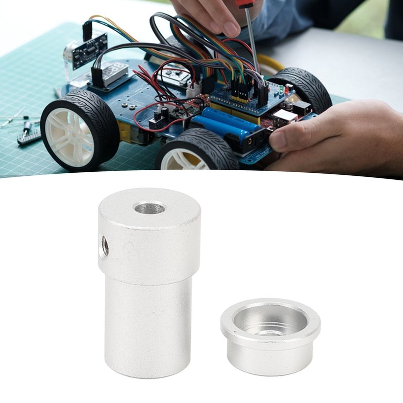 4mm Mounting Hub Universal Aluminum Alloy Motor Shaft Mounting Coupling