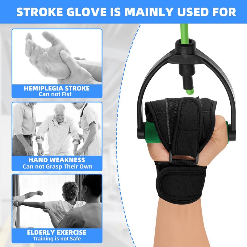 JDVBDNK Stroke Finger Splint Brace Ability, Finger Rehabilitation Auxiliary Training