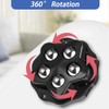 8Pcs Self Adhesive Caster Wheels Stainless Steel 360° Swivel Low