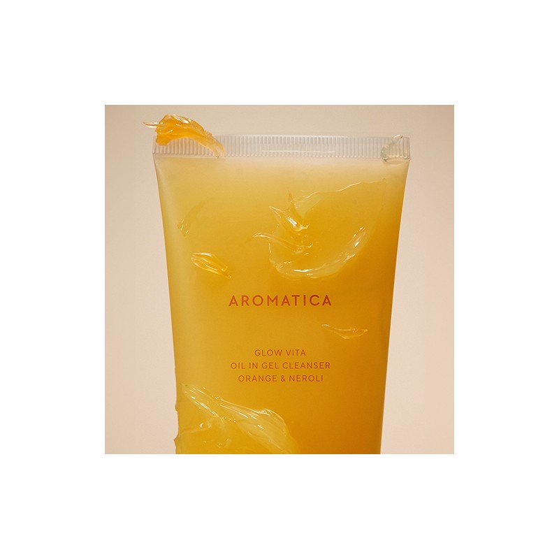 AROMATICA [AROMATICA]Glow Vita Oil In Gel Cleanser Orange & Neroli