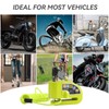 AGPTEK 110db Motorcycle Brake Lock with 5FT Reminder Cable, Anti-Theft
