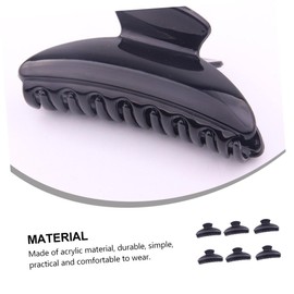 Ipetboom 6pcs Bathing Hairpin Clips Shower Hair Holder Headdress Hair Accessory