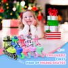 2PM SPORTS Girls Adjustable Illuminating Inline Skates with Light up