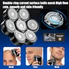 7 Head Shaver Replacement Heads for Freebird Bald Men