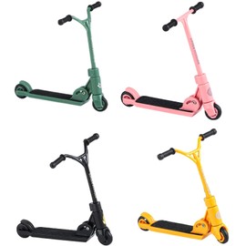 YREYBN 4Pcs Finger Scooter, Finger Skateboards, Tech Deck Scooter, Educational Fingertip Fun For Kids, Enhances Coordination, Hands-On Ability